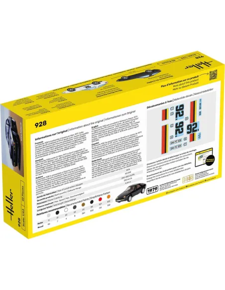 Maquette voiture 1:43 - Heller 80149