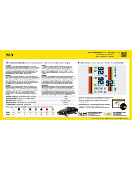 Maquette voiture 1:43 - Heller 80149