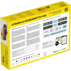 Maquette de voiture Citroen C4 Fourgonnette 1926 1:24 - Starter Kit - Heller 3279510567038 2