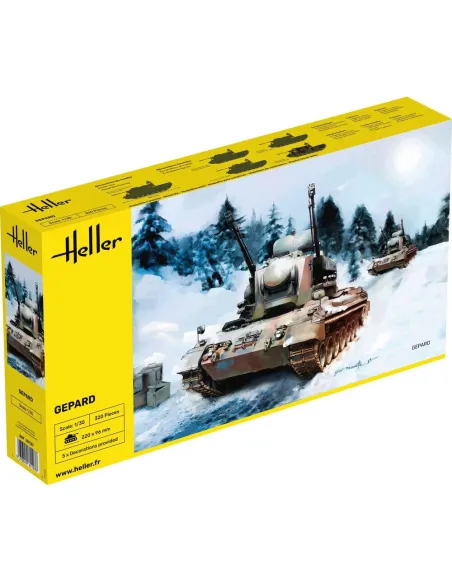Maquette char Gepard 1:35 - Heller 81127