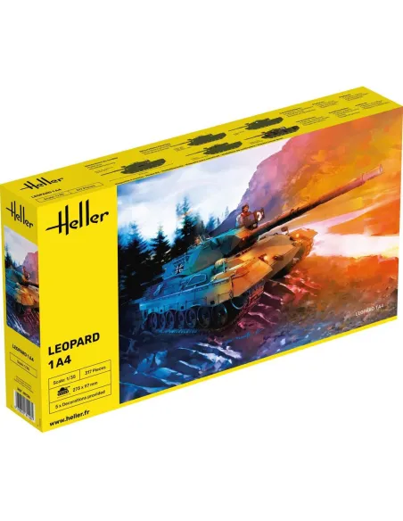 Maquette char Leopard 1A4 1:35 - Heller 81126