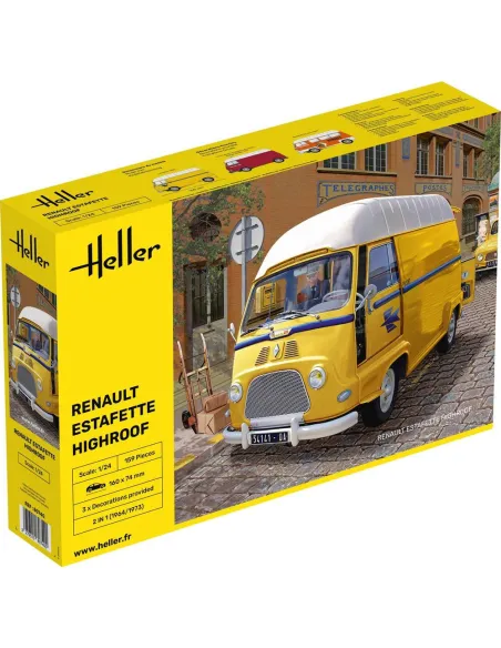 Maquette camion Estafette Highroof 1:24 - Heller 80740