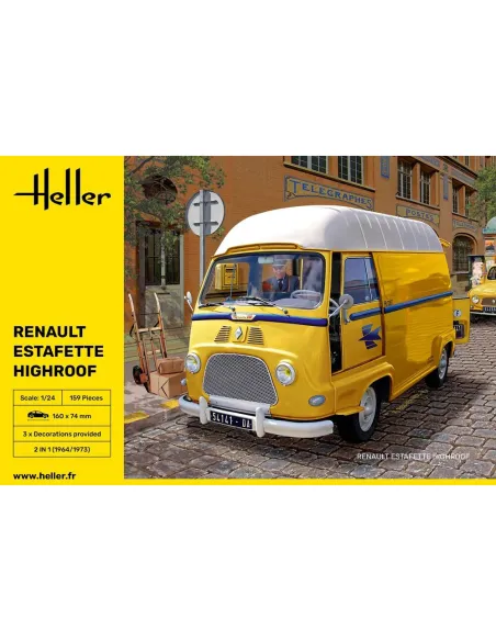 Maquette camion Estafette Highroof 1:24 - Heller 80740