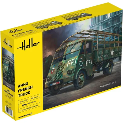 Maquette véhicule militaire AHN2 French Truck 1:35 - Heller 30324