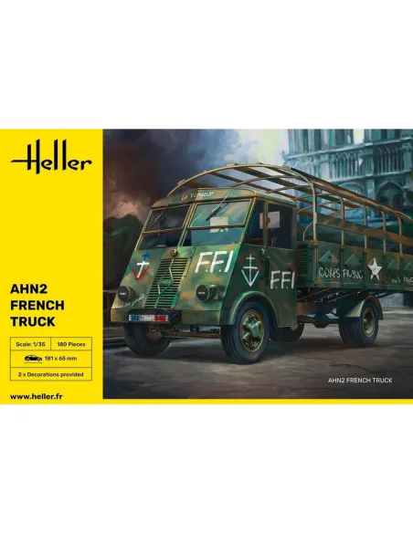 Maquette véhicule militaire AHN2 French Truck 1:35 - Heller 30324