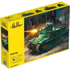 Maquette militaire FCM36 1:35 - Heller 30322