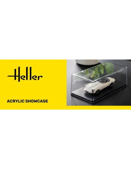Présentoir vitrine pour maquette Acrylic Showcase, 252 x 127 x 80 mm - Heller 95201