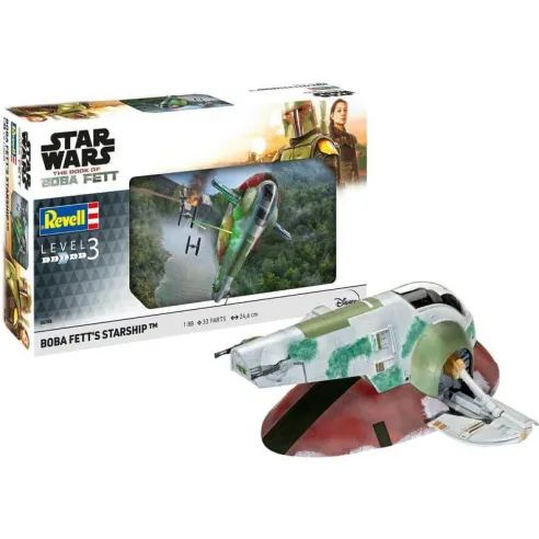 Maquette Star Wars :The Mandalorian: Boba Fett's Starship - Revell 6785