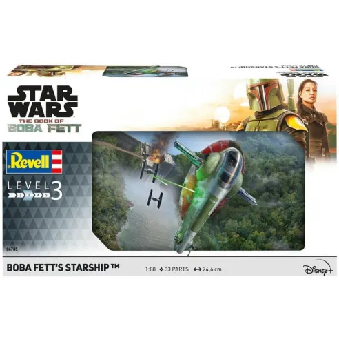 Maquette Star Wars :The Mandalorian: Boba Fett's Starship - Revell 6785