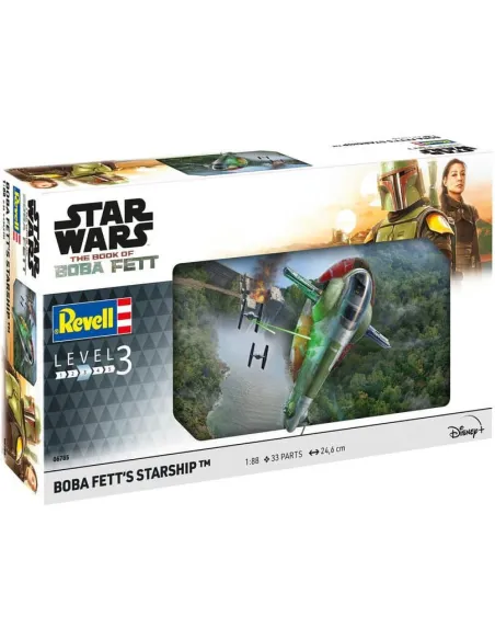 Maquette Star Wars :The Mandalorian: Boba Fett's Starship - Revell 6785