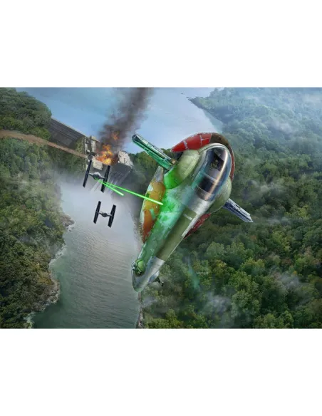 Maquette Star Wars :The Mandalorian: Boba Fett's Starship - Revell 6785