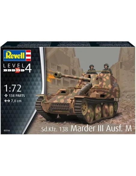Maquette char : Sd.Kfz.138 Marder Iii Ausf. M - Revell 03316