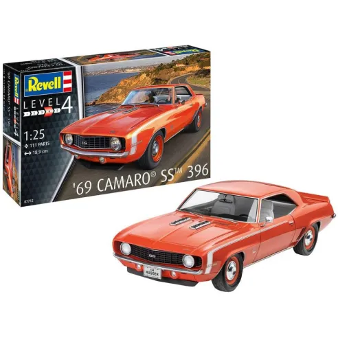 Maquette Voiture : 1969 Camaro Ss - Revell 7712