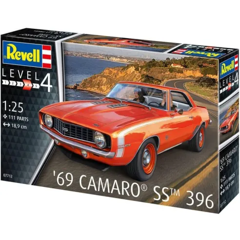Maquette Voiture : 1969 Camaro Ss - Revell 7712