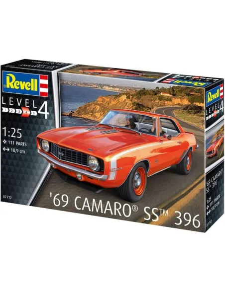 Maquette Voiture : 1969 Camaro Ss - Revell 7712