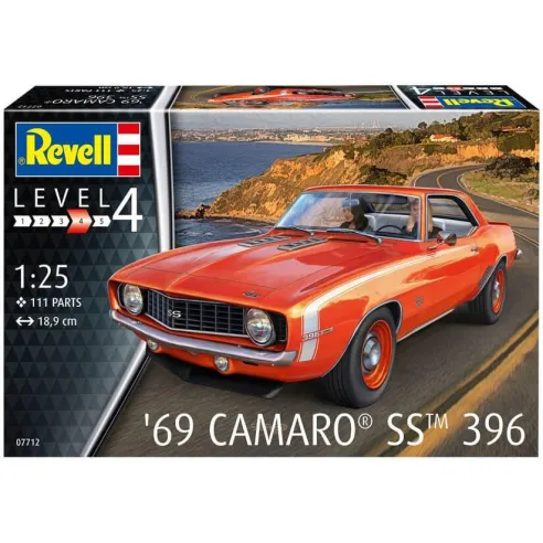 Maquette Voiture : 1969 Camaro Ss - Revell 7712