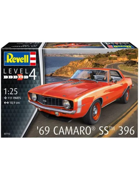Maquette Voiture : 1969 Camaro Ss - Revell 7712