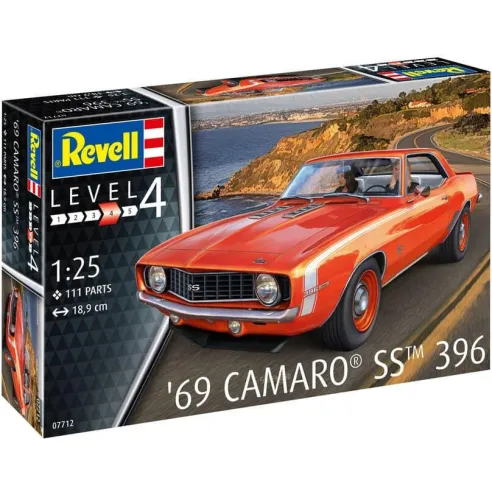 Maquette Voiture : 1969 Camaro Ss - Revell 7712