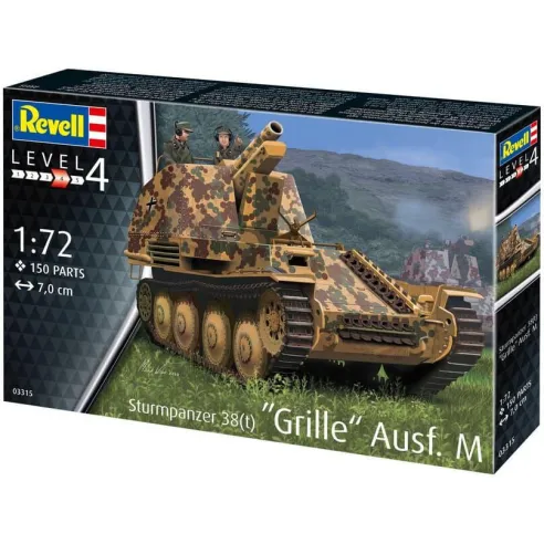Maquette char : Sturmpanzer 38 Grille Ausf. M - Revell 03315