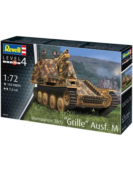 Maquette char : Sturmpanzer 38 Grille Ausf. M - Revell 03315