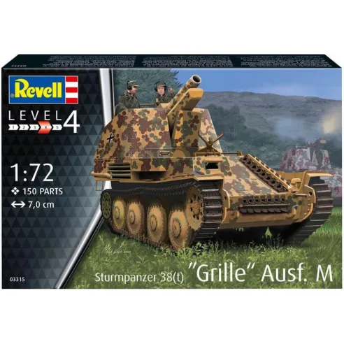 Maquette char : Sturmpanzer 38 Grille Ausf. M - Revell 03315