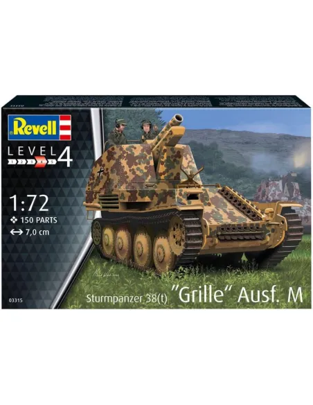 Maquette char : Sturmpanzer 38 Grille Ausf. M - Revell 03315
