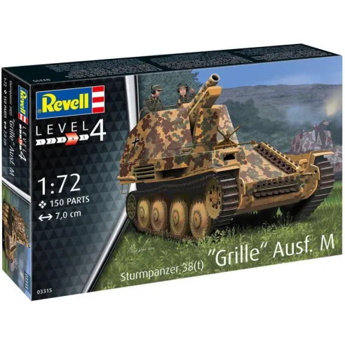 Maquette char : Sturmpanzer 38 Grille Ausf. M - Revell 03315