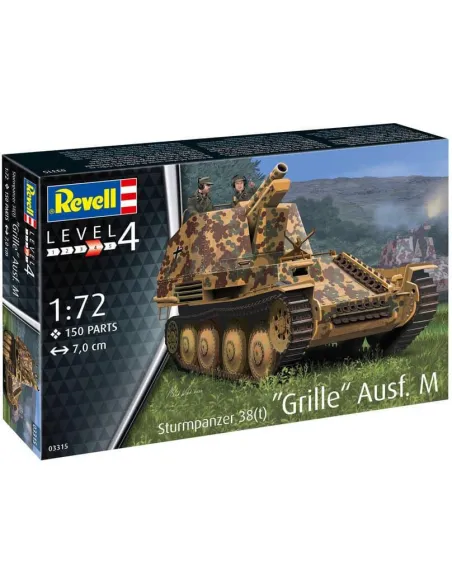 Maquette char : Sturmpanzer 38 Grille Ausf. M - Revell 03315