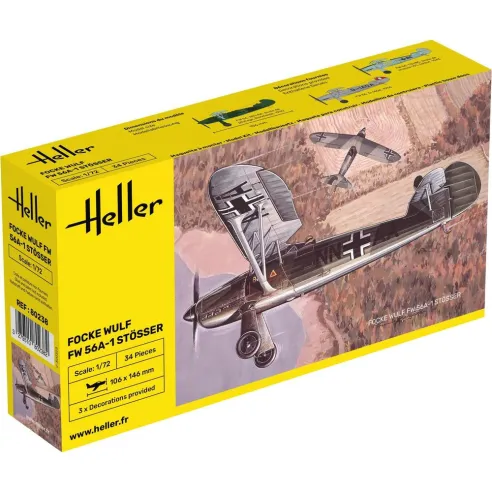 Maquette avion militaire Focke Wulf Stosser 1:72 - Heller 80238