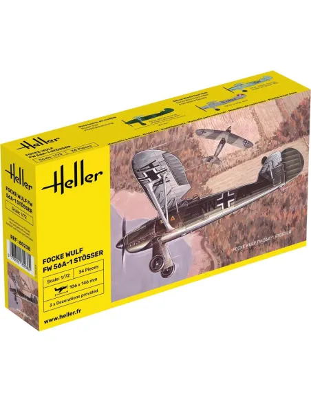 Maquette avion militaire Focke Wulf Stosser 1:72 - Heller 80238