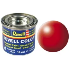 Peinture Enamel Rouge Fluo Satiné 332 14ml - Revell 32332 2