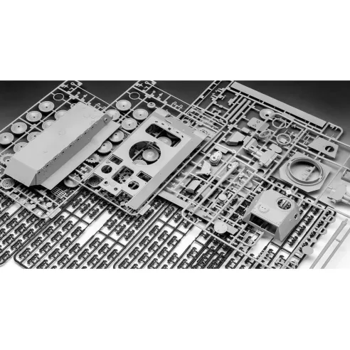 Maquette de char : Geschenkset Panther Ausf. D - Revell 3273 1:35