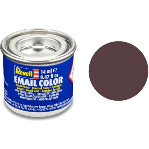 Peinture Enamel Marron Mat 84 14ml - Revell 32184