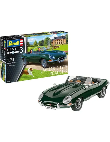 Maquette voiture : Jaguar E-Type Roadster - Revell 07687