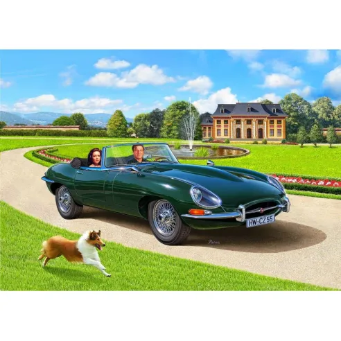 Maquette voiture : Jaguar E-Type Roadster - Revell 07687