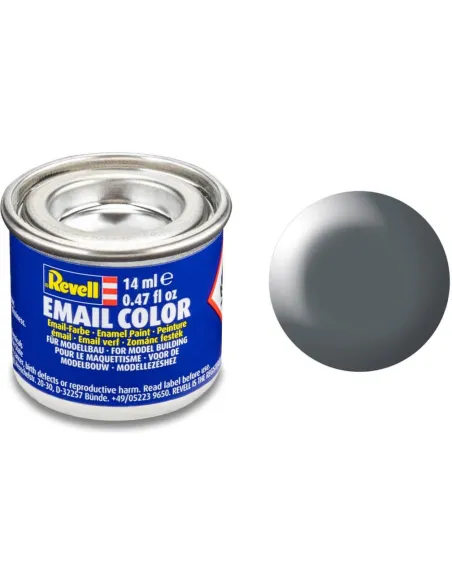 Peinture Enamel Gris Fonce Satiné 378 14ml - Revell 32378