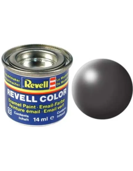 Peinture Enamel Gris Fonce Satiné 378 14ml - Revell 32378