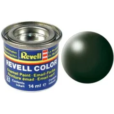 Peinture Enamel Vert Fonce Satiné 363 14ml - Revell 32363 2