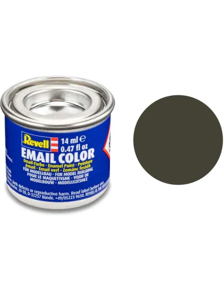 Peinture Enamel Jaune Olive Mat 42 14ml - Revell 32142