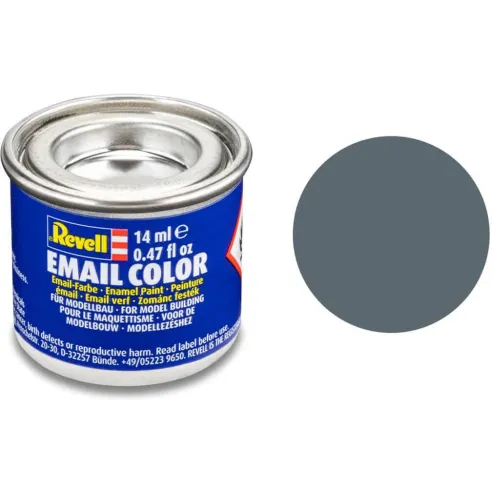 Peinture Enamel Gris Bleu Mat 79 14ml - Revell 32179