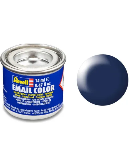 Peinture Enamel Bleu De Prusse Satiné 350 14ml - Revell 32350