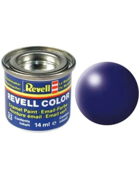 Peinture Enamel Bleu De Prusse Satiné 350 14ml - Revell 32350