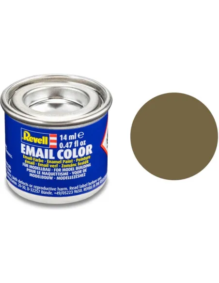 Peinture Enamel Kaki Mat 86 14ml - Revell 32186