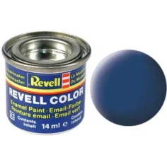 Peinture Enamel Bleu Mat 56 14ml - Revell 32156 2