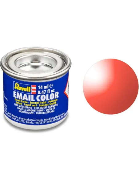 Peinture Enamel Rouge Clair Transparent 731 14ml - Revell 32731