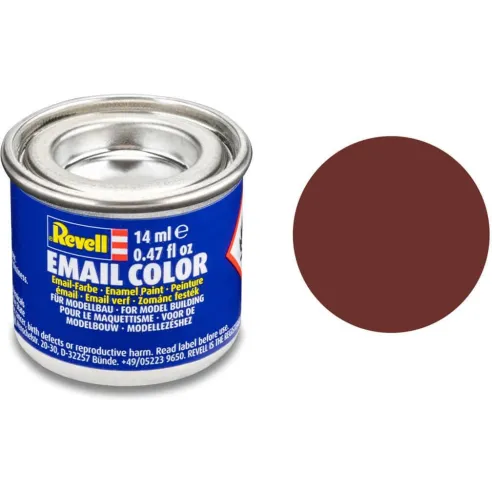 Peinture Enamel Rouge Brique, Mat 37 14ml - Revell 32137