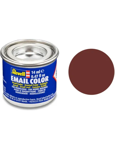 Peinture Enamel Rouge Brique, Mat 37 14ml - Revell 32137