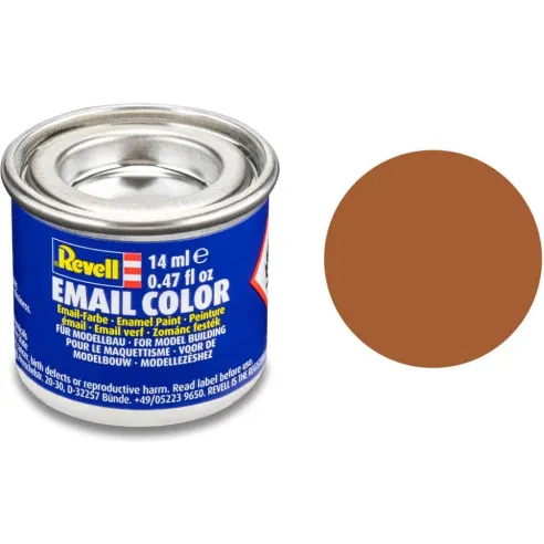 Peinture Enamel Brun Mat 85 14ml - Revell 32185