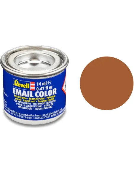 Peinture Enamel Brun Mat 85 14ml - Revell 32185