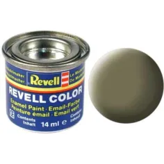 Peinture Enamel Vert Olive Mat 45 14ml - Revell 32145 2